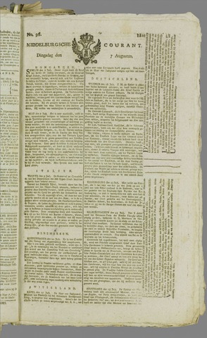 Middelburgsche Courant 1810-08-07