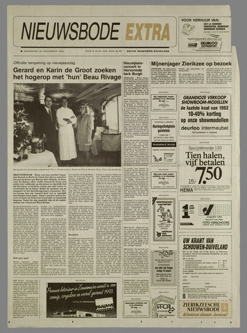 Zierikzeesche Nieuwsbode 1992-12-30