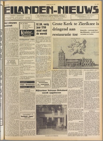 Eilanden-nieuws. Christelijk streekblad op gereformeerde grondslag 1971-07-16