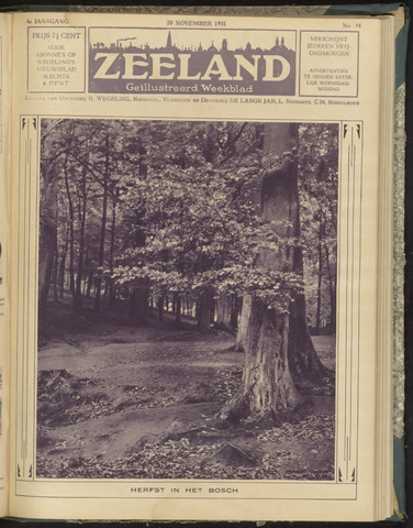 Zeeland. Geïllustreerd Weekblad 1931-11-20