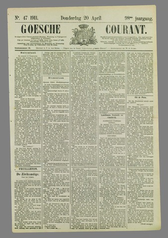 Goessche Courant 1911-04-20