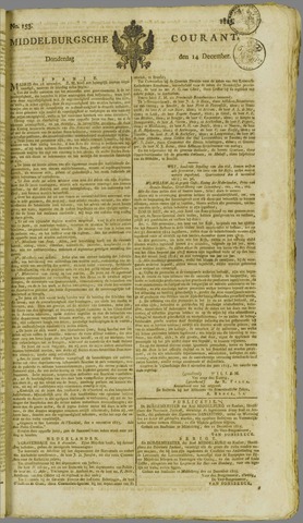 Middelburgsche Courant 1815-12-14