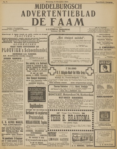de Faam 1914-11-11