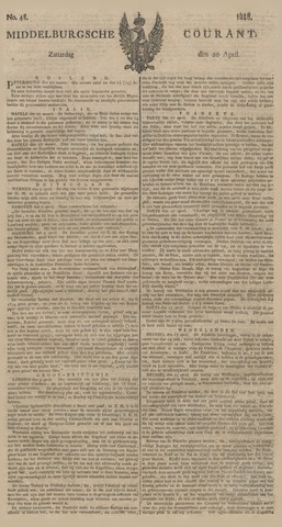 Middelburgsche Courant 1816-04-20