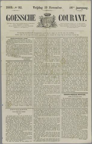 Goessche Courant 1869-11-19