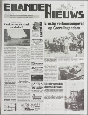 Eilanden-nieuws. Christelijk streekblad op gereformeerde grondslag 1999-07-30