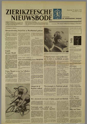 Zierikzeesche Nieuwsbode 1970-08-13