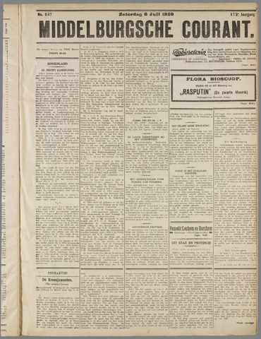 Middelburgsche Courant 1929-07-06