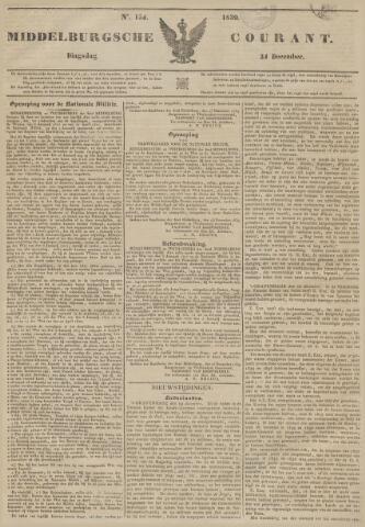 Middelburgsche Courant 1839-12-24