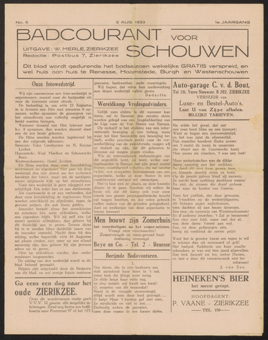 Schouwen's Badcourant 1933-08-02