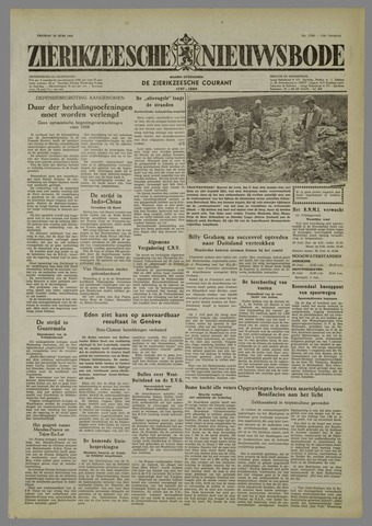Zierikzeesche Nieuwsbode 1954-06-25