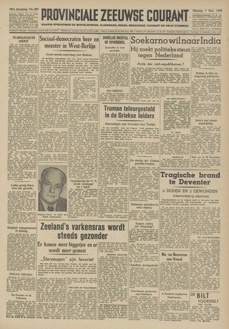 Provinciale Zeeuwse Courant 1948-12-07