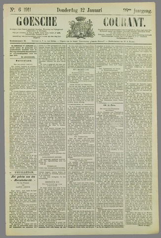 Goessche Courant 1911-01-12