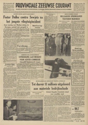 Provinciale Zeeuwse Courant 1954-11-10