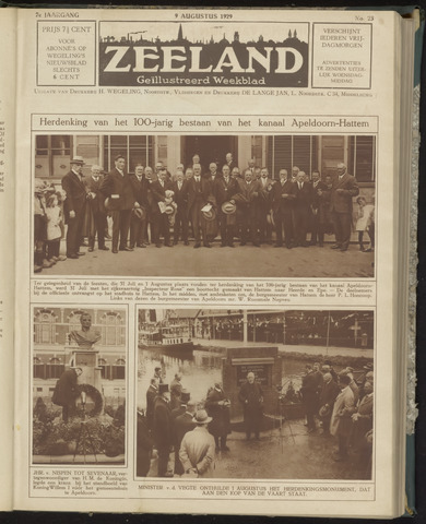 Zeeland. Geïllustreerd Weekblad 1929-08-09