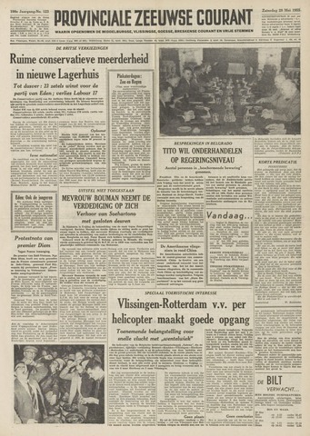Provinciale Zeeuwse Courant 1955-05-28
