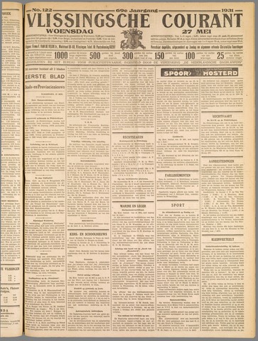 Vlissingse Courant 1931-05-27