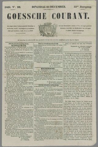 Goessche Courant 1868-12-22