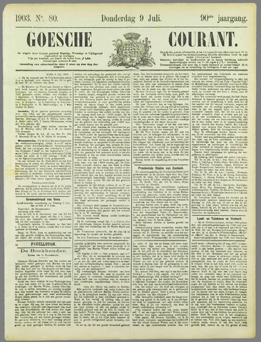 Goessche Courant 1903-07-09