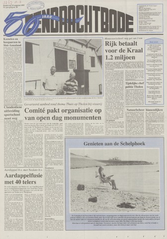 Eendrachtbode /Mededeelingenblad voor het eiland Tholen 1995-08-10