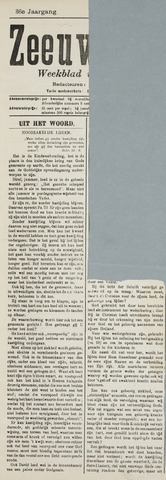 Zeeuwsche kerkbode, weekblad gewijd aan de belangen der gereformeerde kerken/ Zeeuwsch kerkblad 1922-11-17