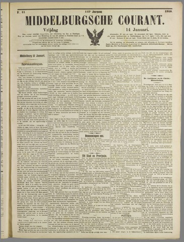 Middelburgsche Courant 1910-01-14
