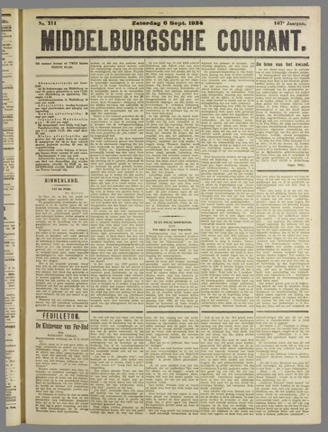 Middelburgsche Courant 1924-09-06