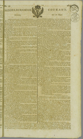 Middelburgsche Courant 1815-03-18