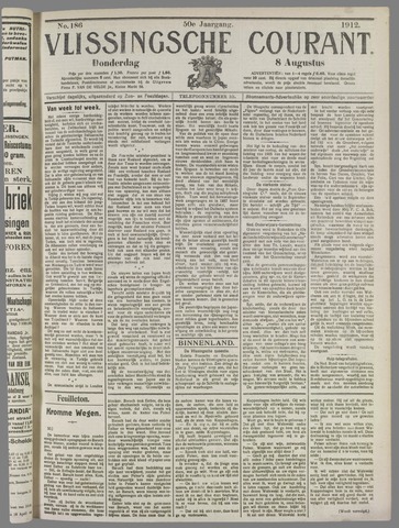 Vlissingse Courant 1912-08-08