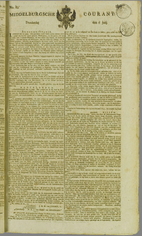 Middelburgsche Courant 1815-07-06