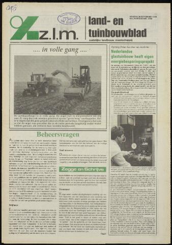 Zeeuwsch landbouwblad ... ZLM land- en tuinbouwblad 1980-09-26