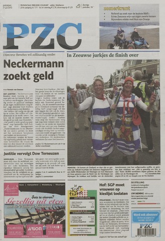 Provinciale Zeeuwse Courant 2012-07-21