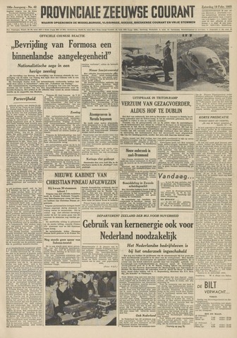 Provinciale Zeeuwse Courant 1955-02-19