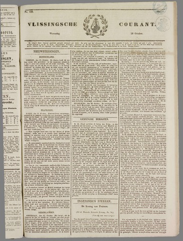 Vlissingse Courant 1847-10-20