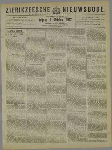 Zierikzeesche Nieuwsbode 1912-10-01