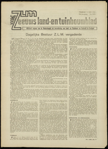 Zeeuwsch landbouwblad ... ZLM land- en tuinbouwblad 1968-05-03
