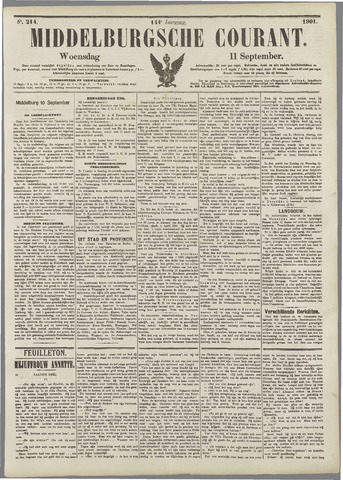 Middelburgsche Courant 1901-09-11