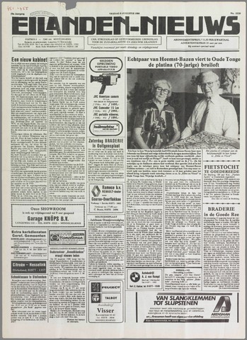 Eilanden-nieuws. Christelijk streekblad op gereformeerde grondslag 1986-08-08