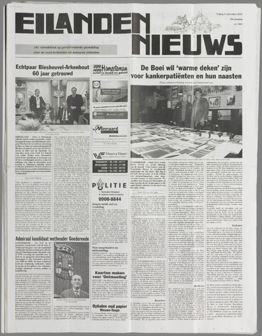 Eilanden-nieuws. Christelijk streekblad op gereformeerde grondslag 2005-11-11