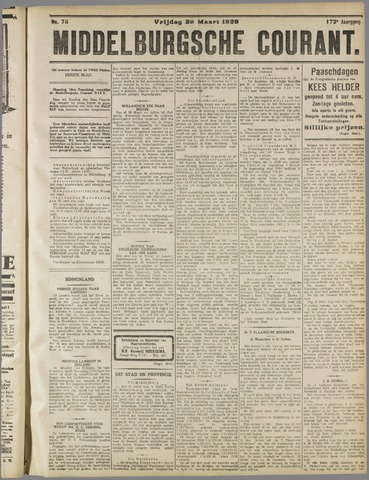 Middelburgsche Courant 1929-03-29