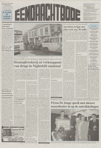 Eendrachtbode /Mededeelingenblad voor het eiland Tholen 2000-04-13