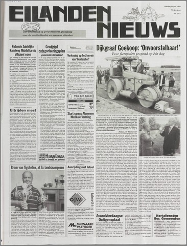 Eilanden-nieuws. Christelijk streekblad op gereformeerde grondslag 1999-06-22