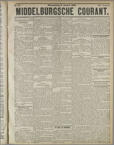 Middelburgsche Courant 1920-03-03