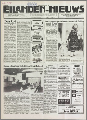 Eilanden-nieuws. Christelijk streekblad op gereformeerde grondslag 1984-08-31