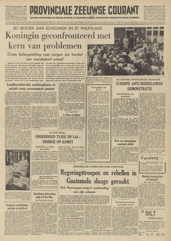 Provinciale Zeeuwse Courant 1954-06-23