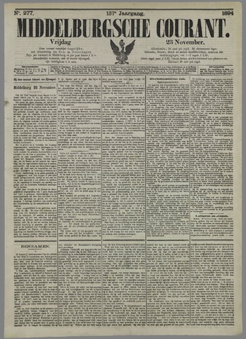 Middelburgsche Courant 1894-11-23