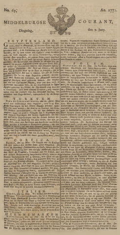 Middelburgsche Courant 1772-06-09