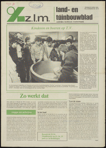 Zeeuwsch landbouwblad ... ZLM land- en tuinbouwblad 1983-04-22