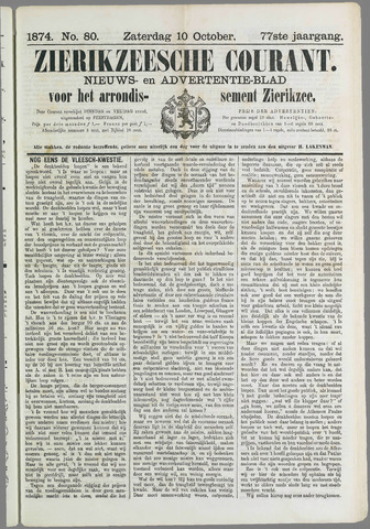 Zierikzeesche Courant 1874-10-10