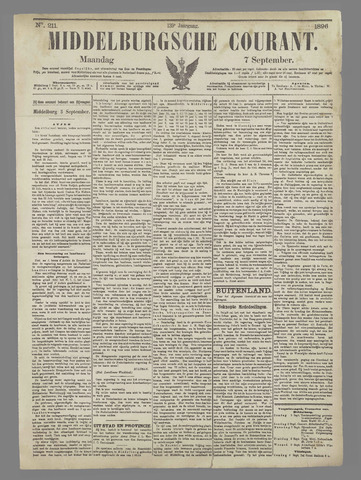Middelburgsche Courant 1896-09-07